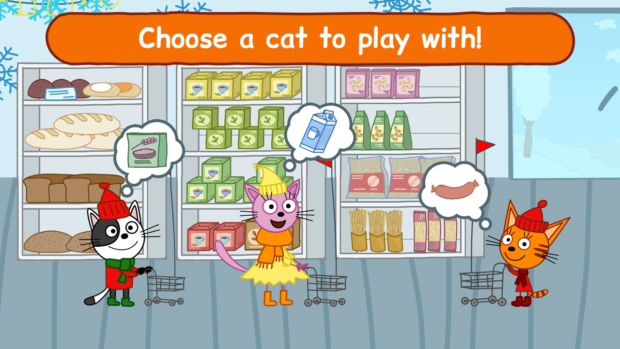 اسکرین شات 4 برنامه Kid-E-Cats: فروشگاه