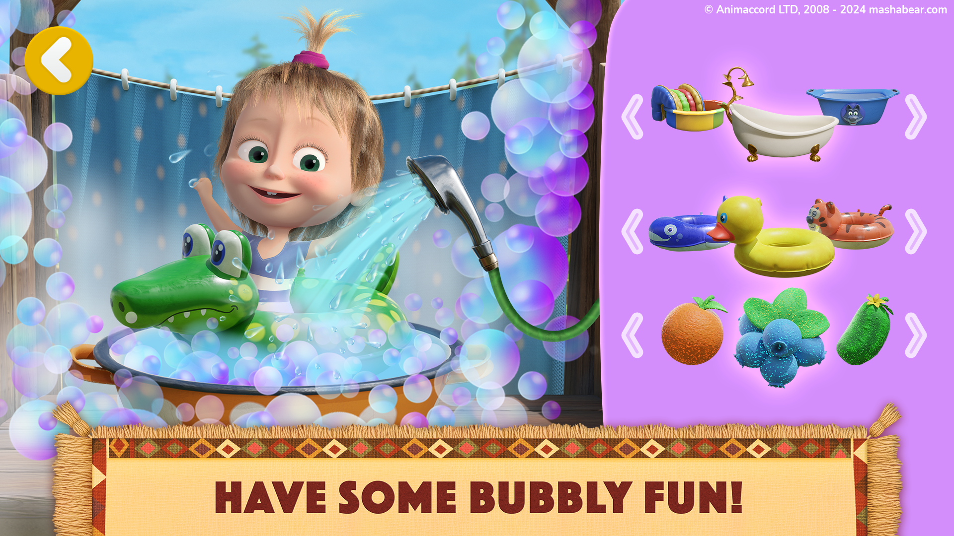 اسکرین شات 2 بازی Masha and the Bear: My Friends