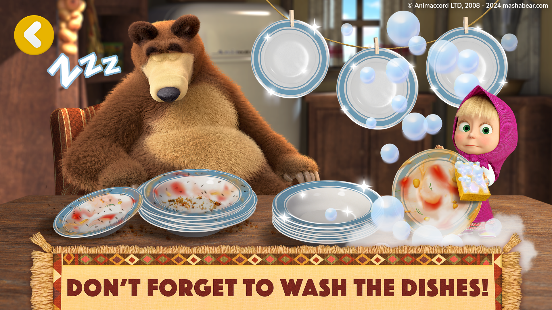 اسکرین شات 4 بازی Masha and the Bear: My Friends