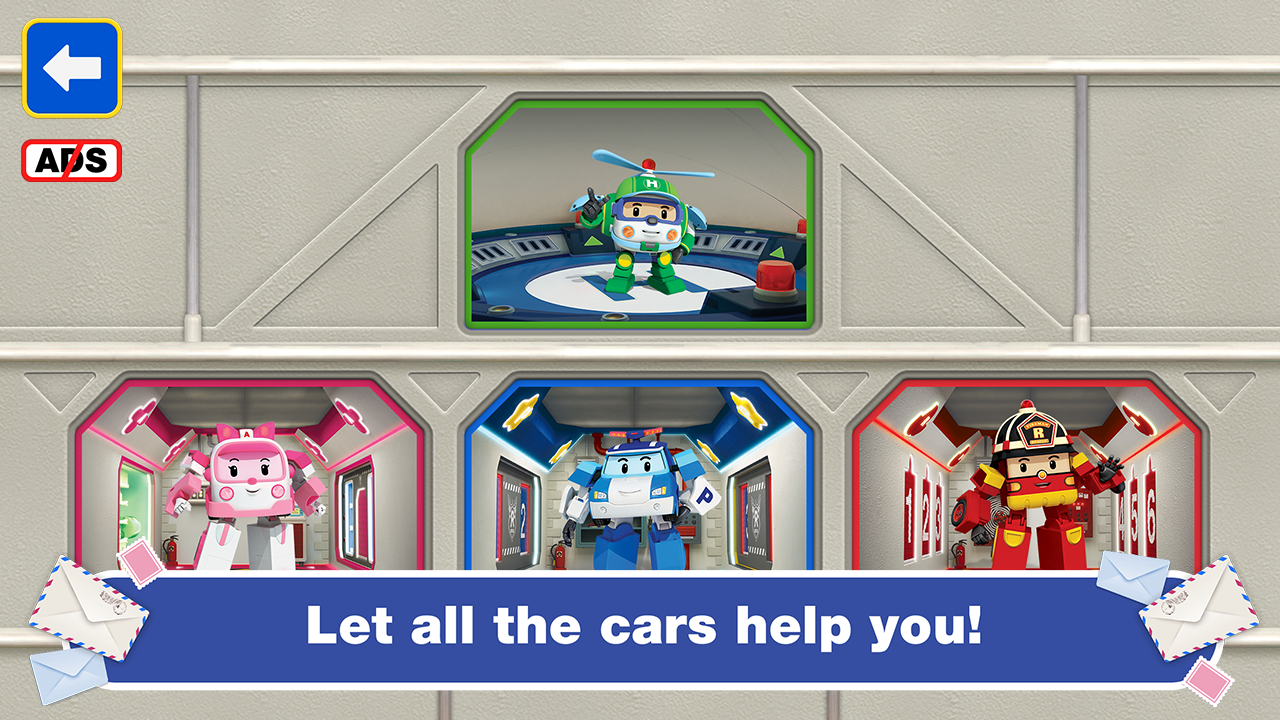 اسکرین شات 5 بازی Robocar Poli: Postman Games!