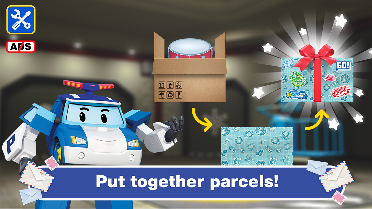 اسکرین شات 2 بازی Robocar Poli: Postman Games!