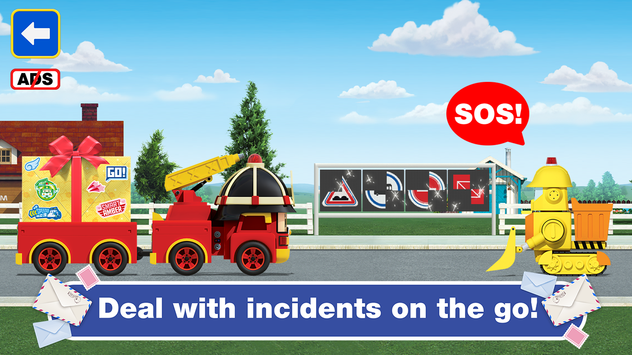 اسکرین شات 4 بازی Robocar Poli: Postman Games!