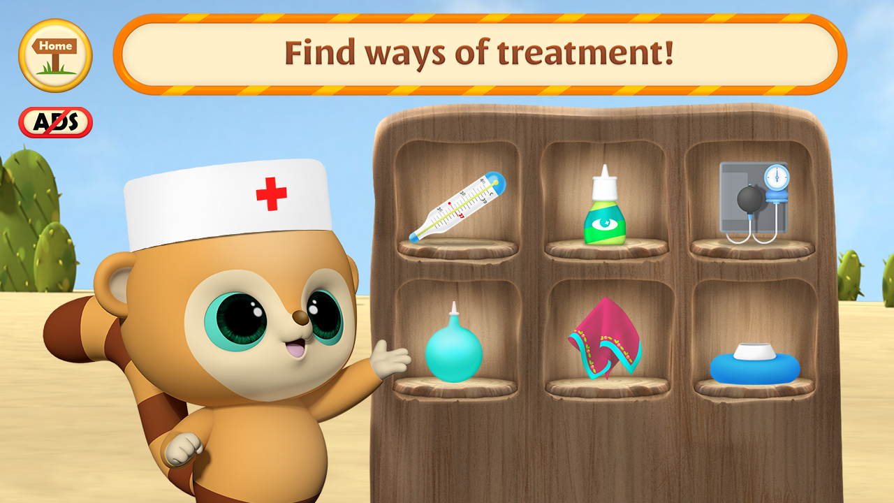 اسکرین شات 4 بازی YooHoo: Animal Doctor Games!
