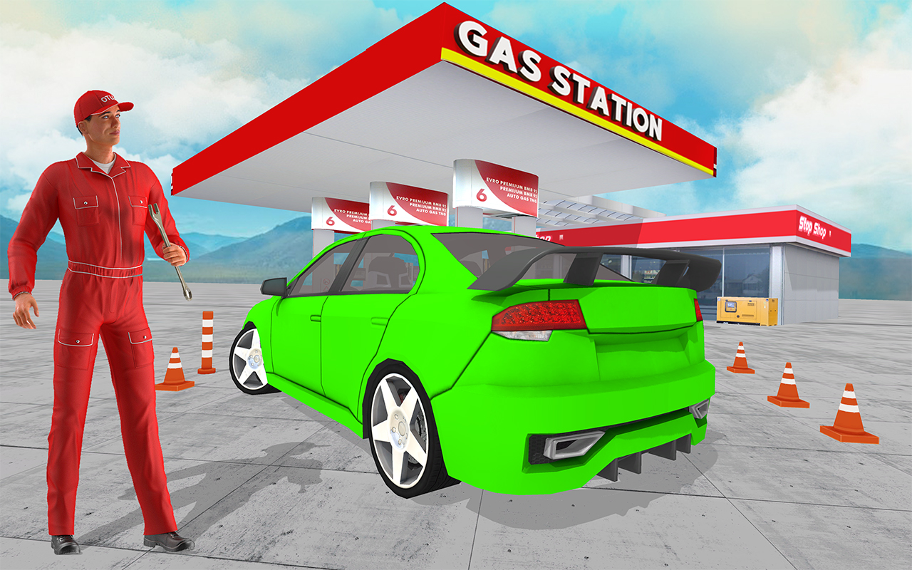 اسکرین شات 6 بازی Car Mechanic :Gas Station game
