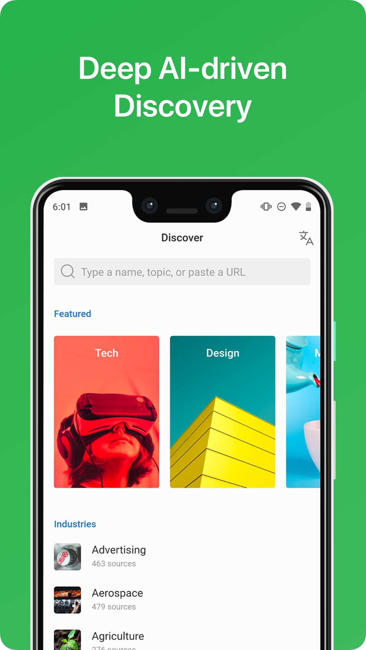 اسکرین شات 6 برنامه Feedly - Smarter News Reader
