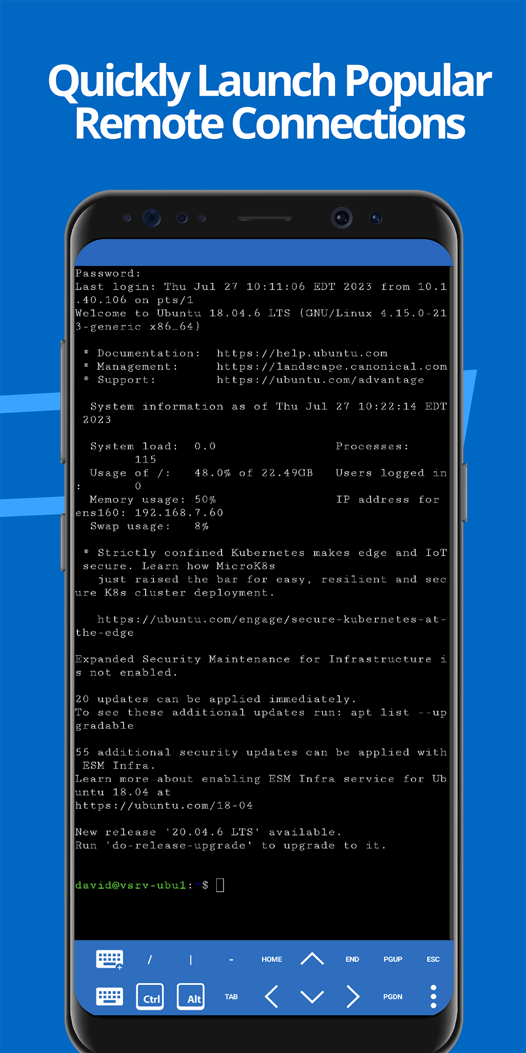 اسکرین شات 4 برنامه Remote Desktop Manager
