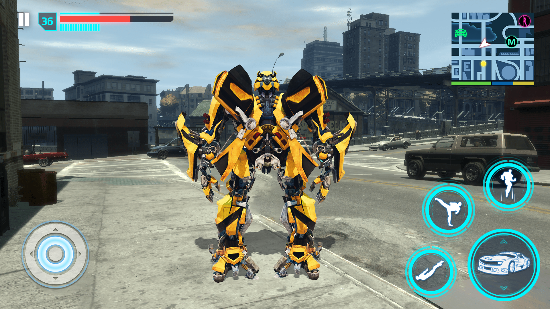 اسکرین شات 1 بازی Robot Game, Transformers Robot