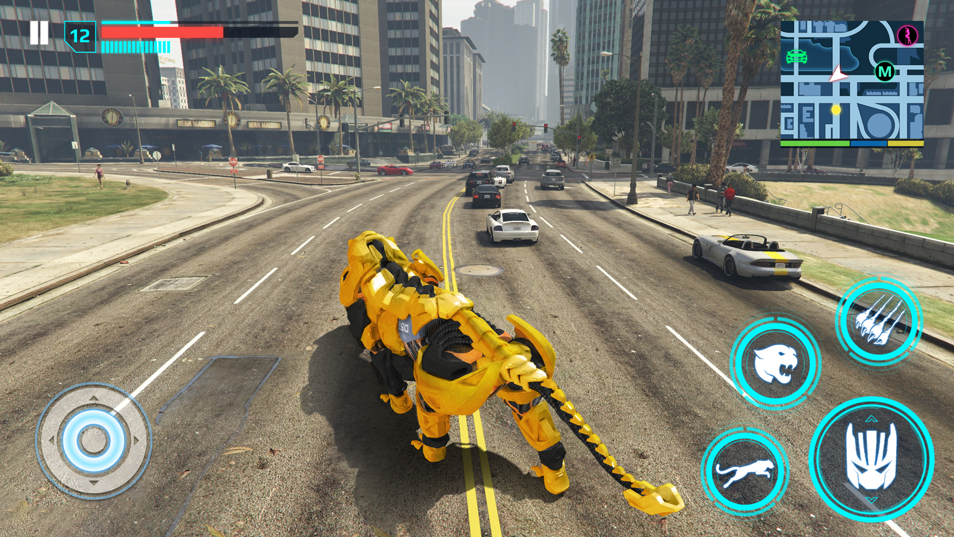 اسکرین شات 2 بازی Robot Game, Transformers Robot