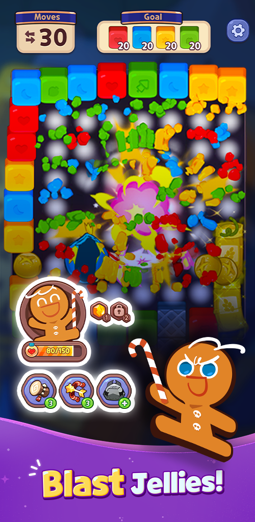 اسکرین شات 7 بازی CookieRun:Witch’s Castle Blast