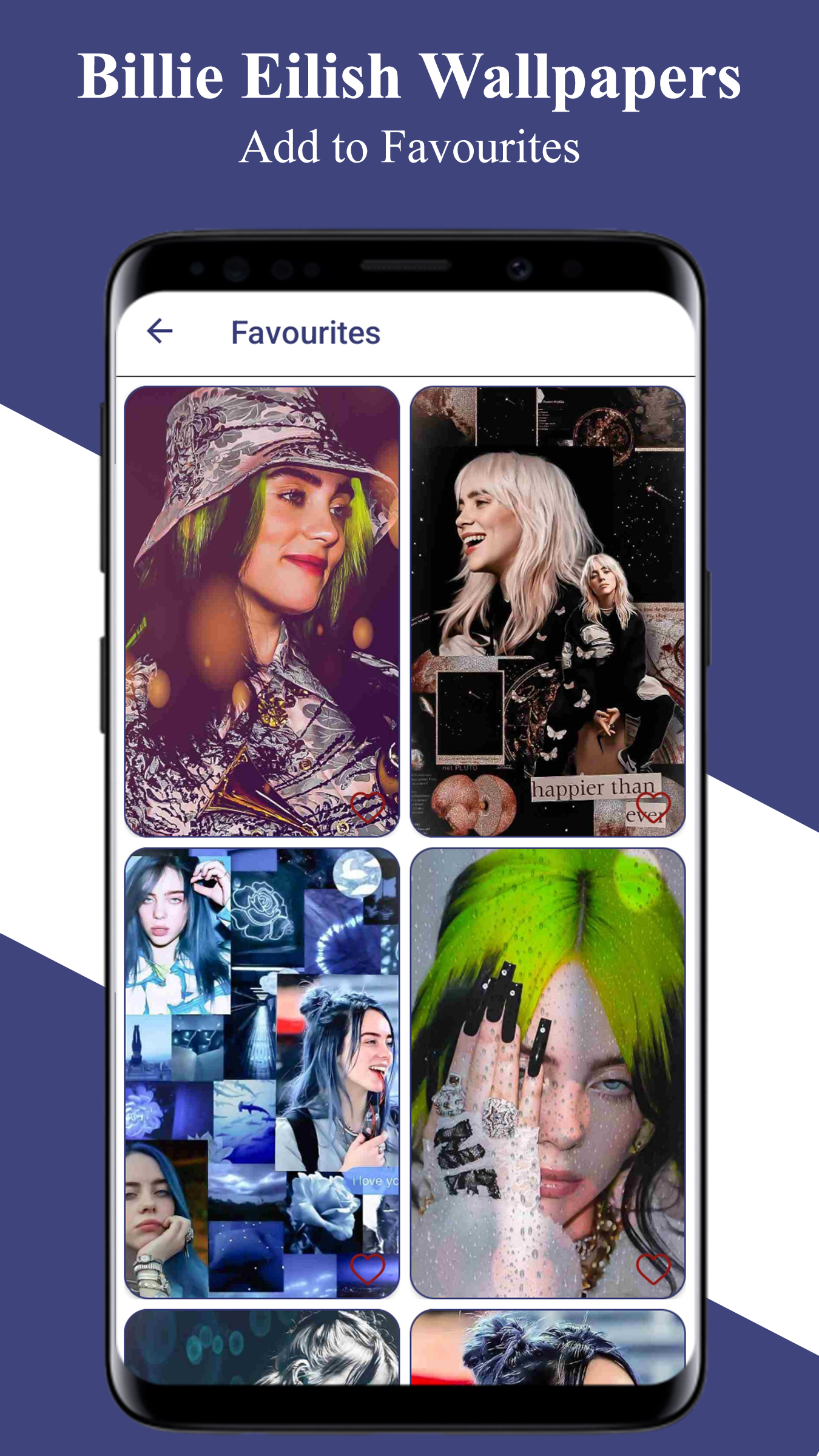 اسکرین شات 5 برنامه Billie Eilish Wallpapers 2023