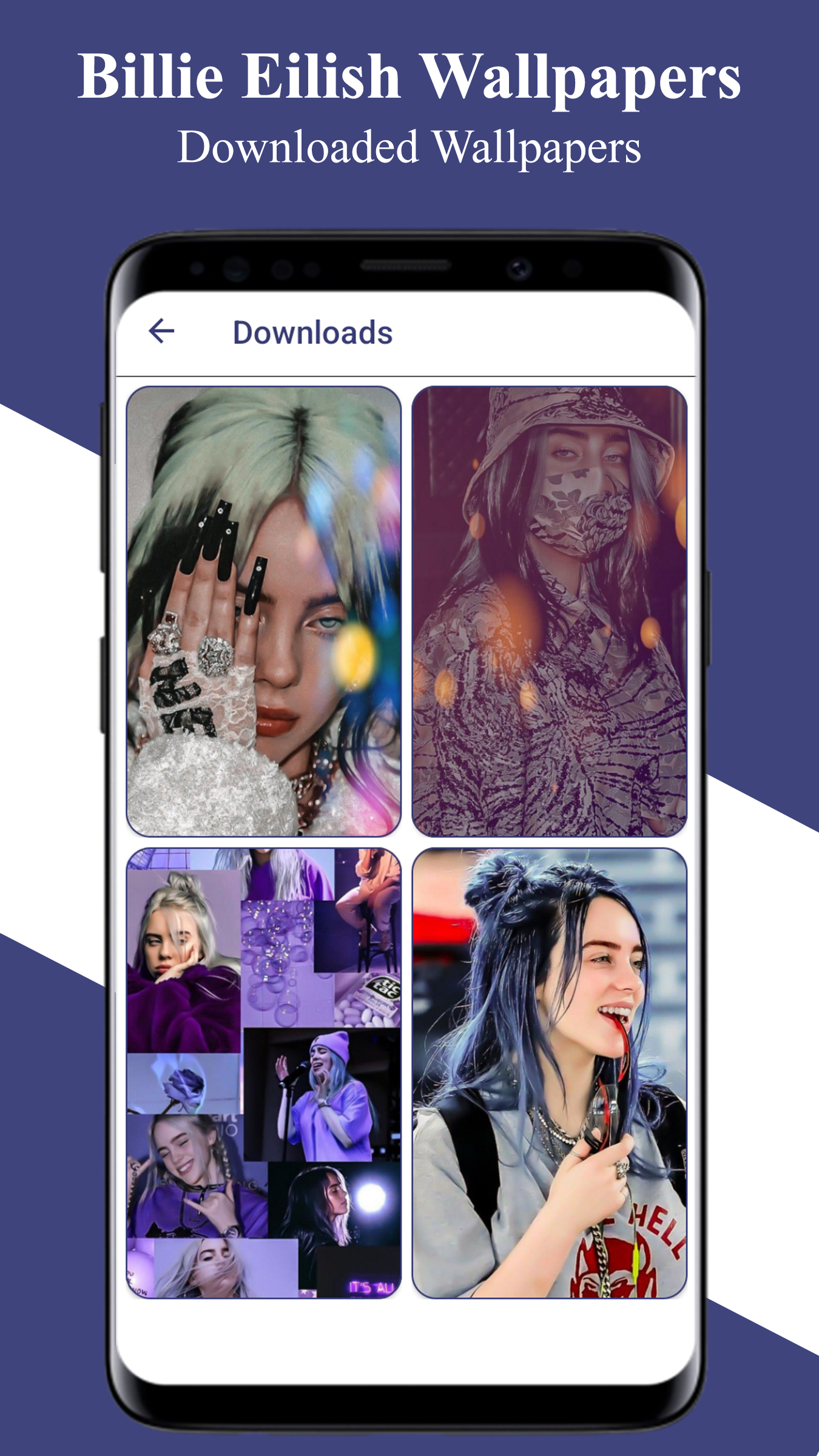 اسکرین شات 6 برنامه Billie Eilish Wallpapers 2023