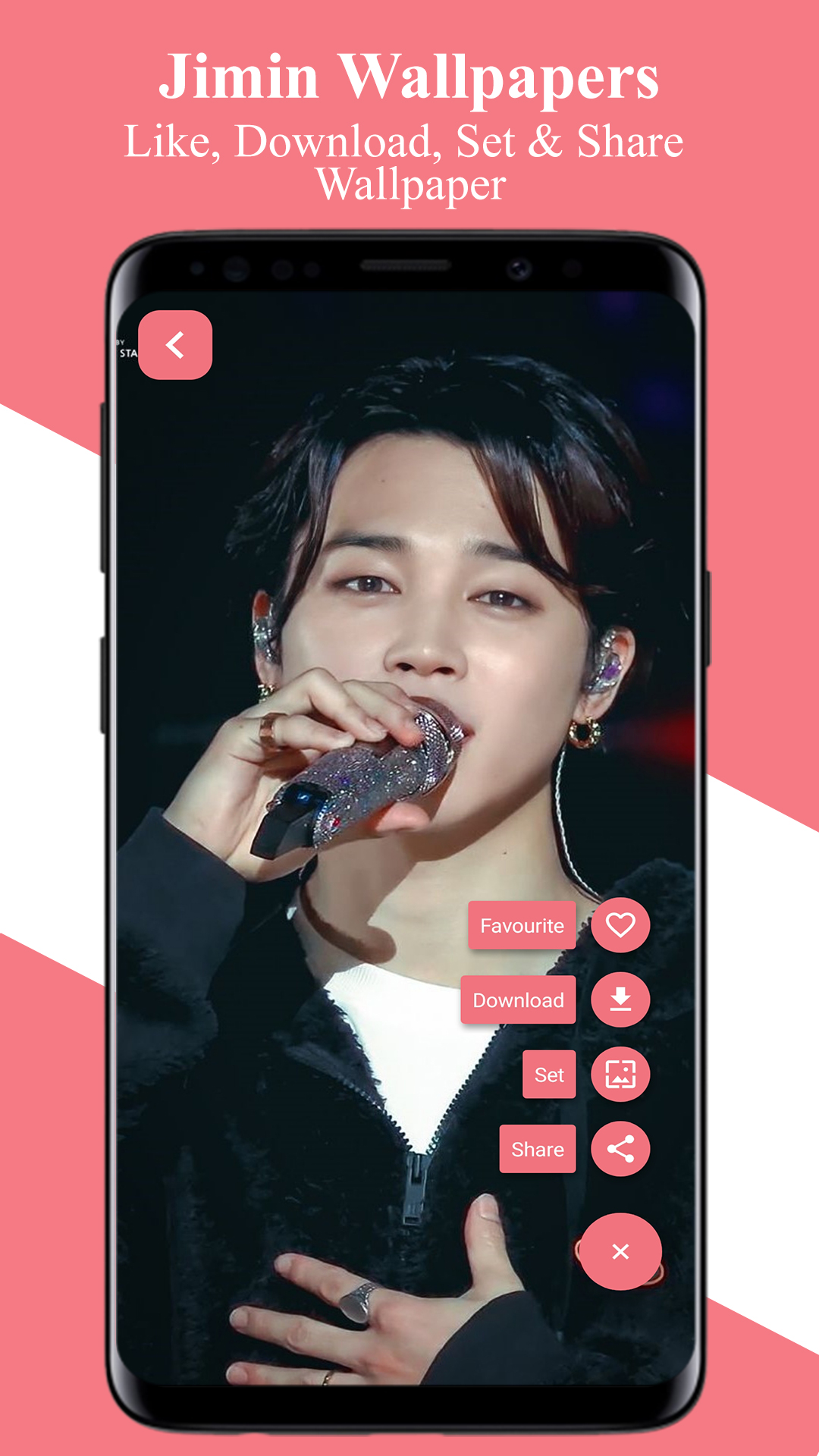 اسکرین شات 3 برنامه Jimin Wallpapers HD 4K
