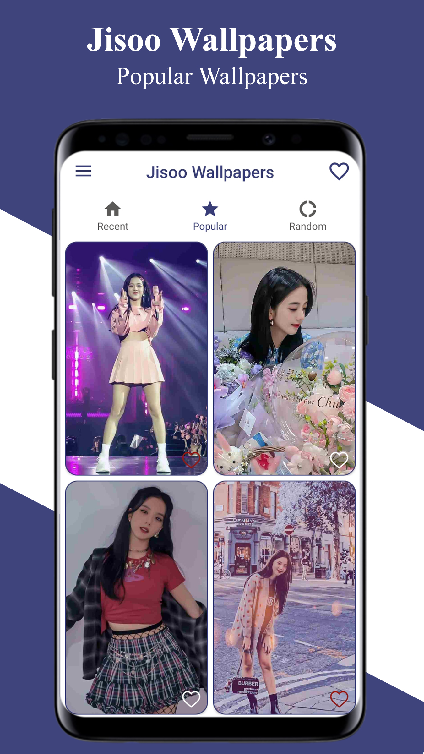 اسکرین شات 2 برنامه Jisoo Blackpink HD Wallpapers