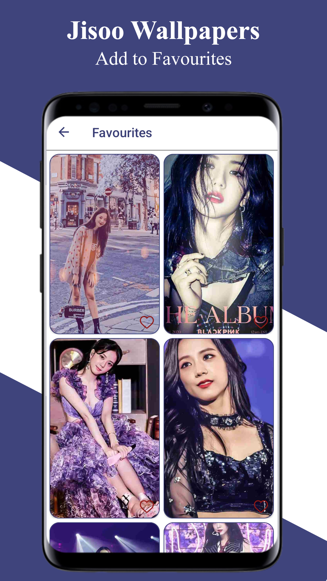 اسکرین شات 5 برنامه Jisoo Blackpink HD Wallpapers
