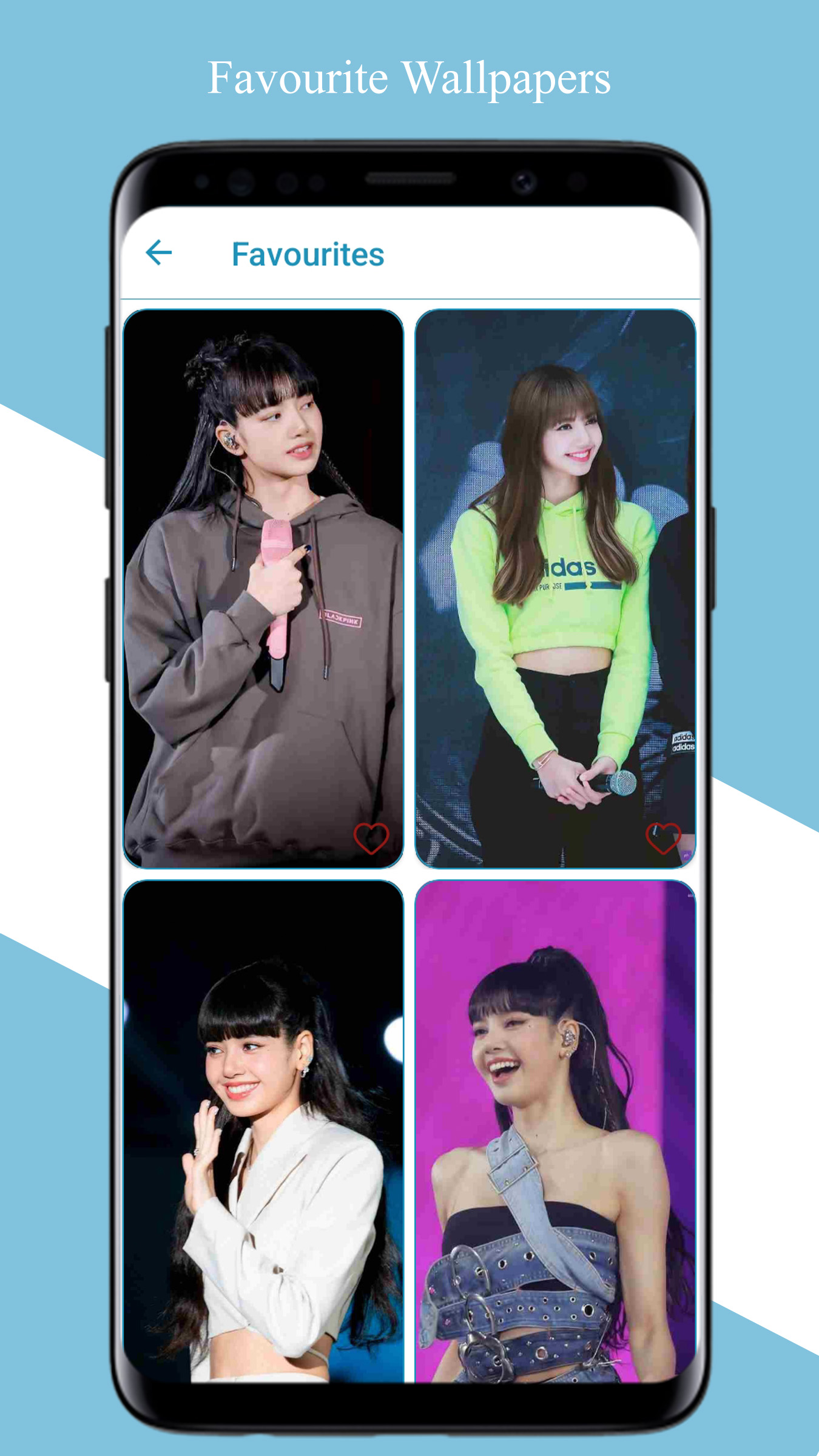 اسکرین شات 2 برنامه Lisa Blackpink Wallpapers 2024