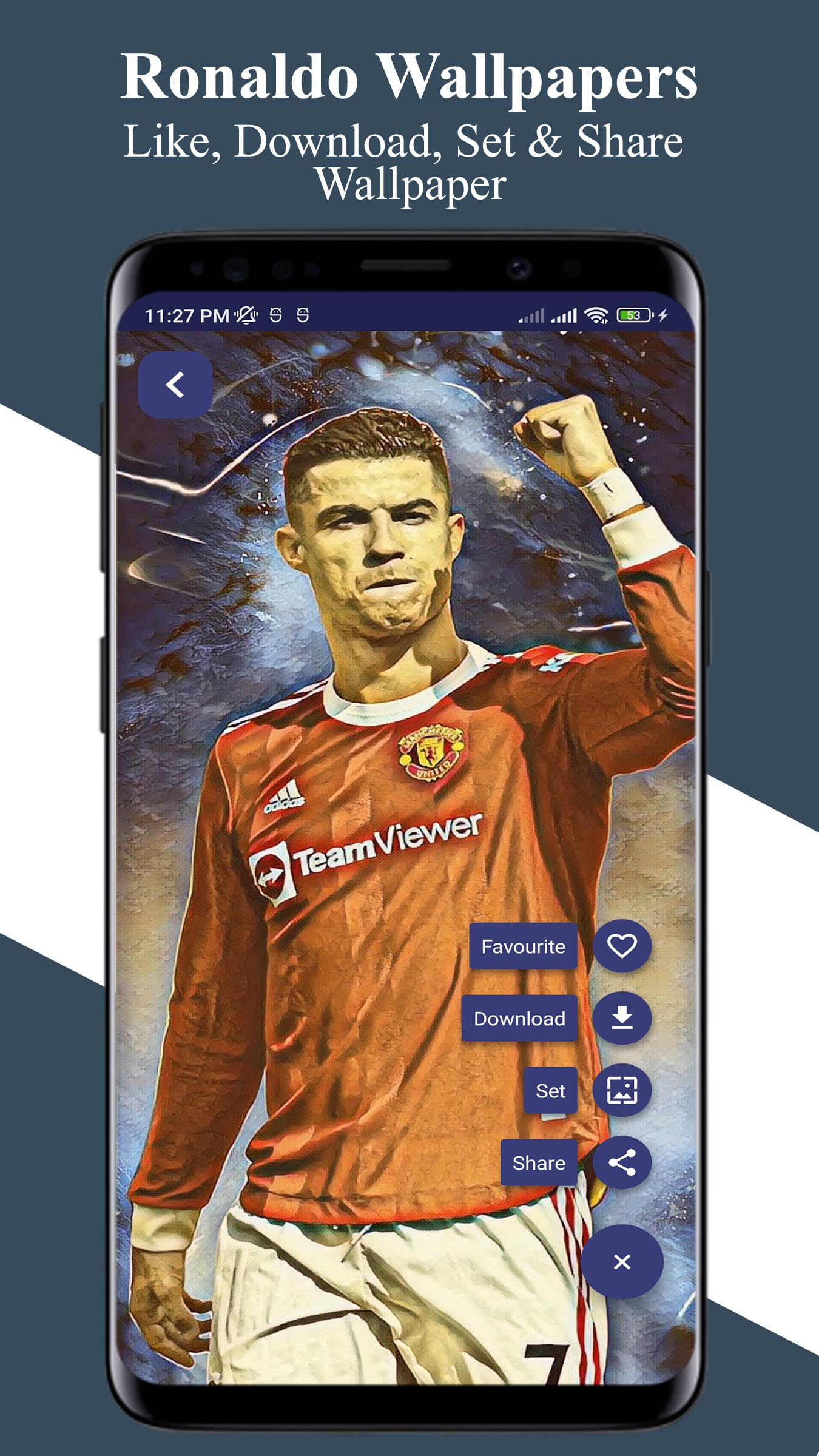 اسکرین شات 3 برنامه Ronaldo Wallpapers 2024 HD 4K