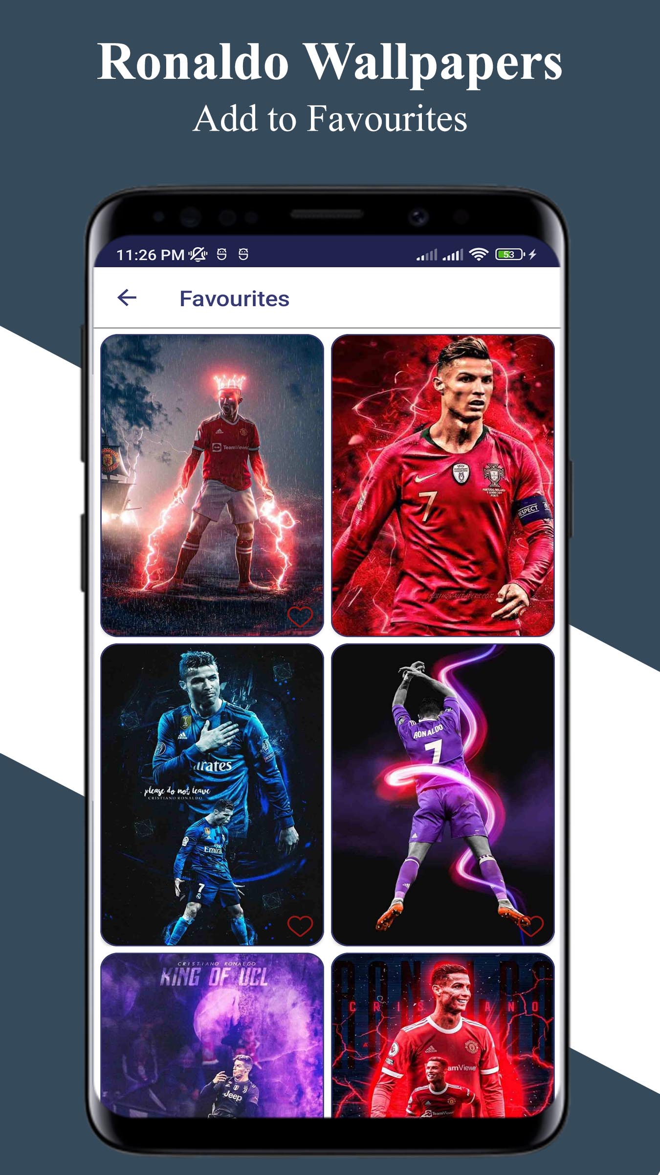 اسکرین شات 5 برنامه Ronaldo Wallpapers 2024 HD 4K