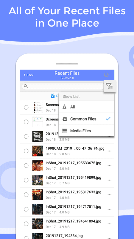 اسکرین شات 2 برنامه FileZ - Easy File Manager