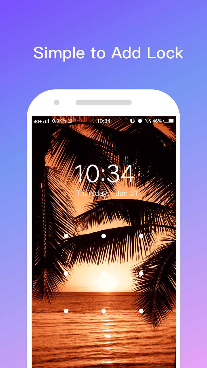اسکرین شات 1 برنامه ScreenLockZ by Zapya