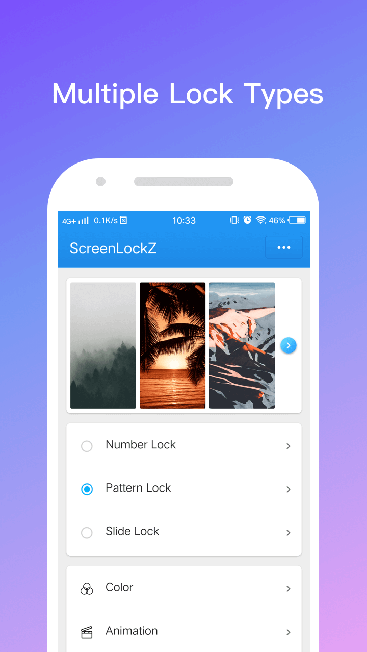 اسکرین شات 2 برنامه ScreenLockZ by Zapya