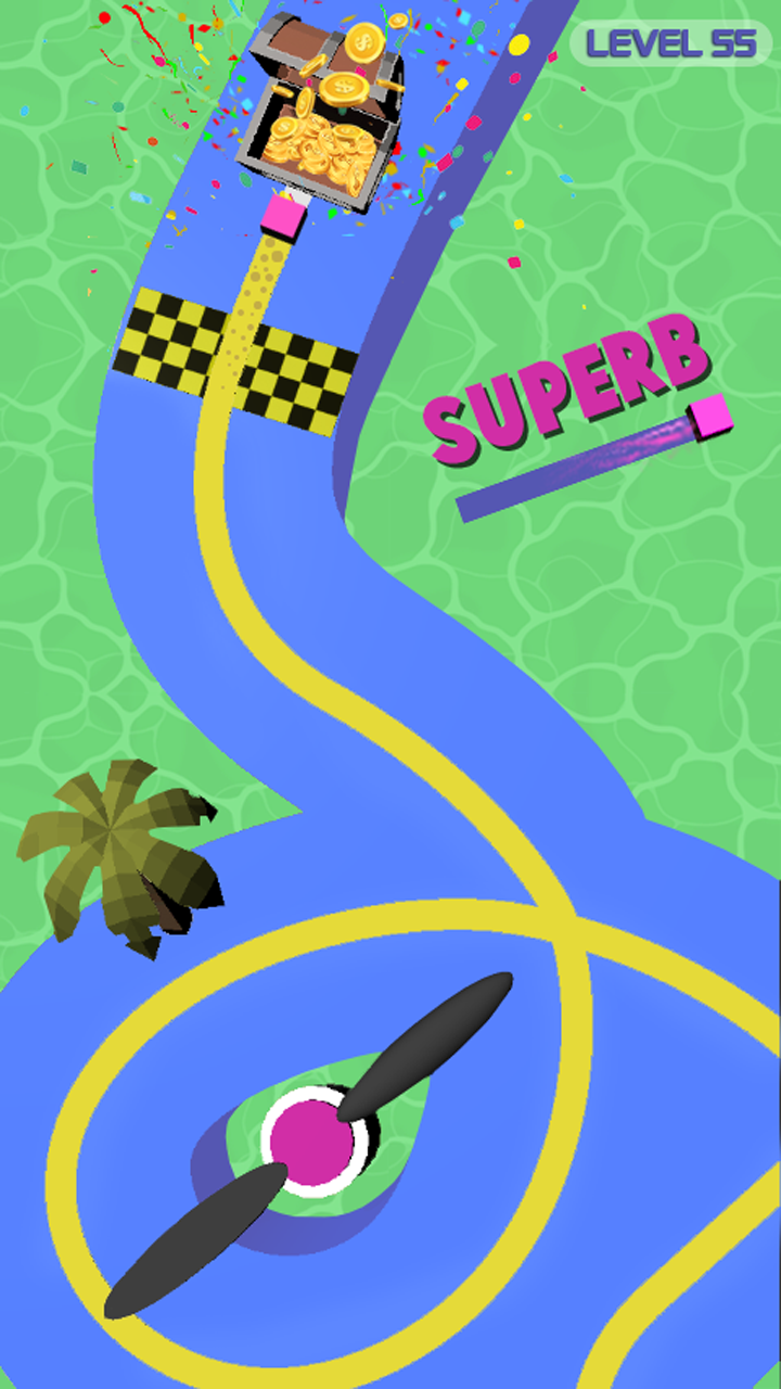 اسکرین شات 5 بازی Path Color Line 3D - Draw & Go