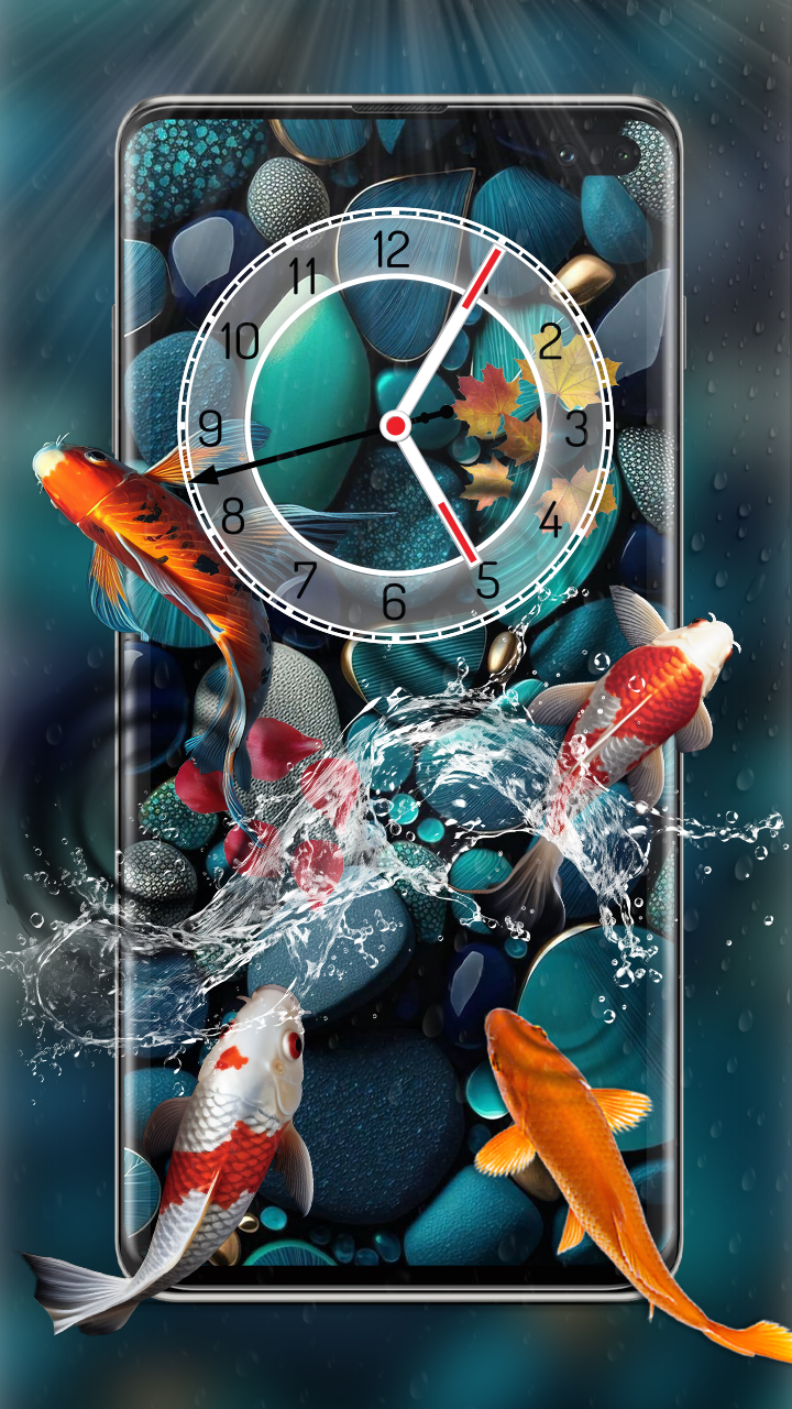 اسکرین شات 7 برنامه Fish Live Wallpaper Aquarium