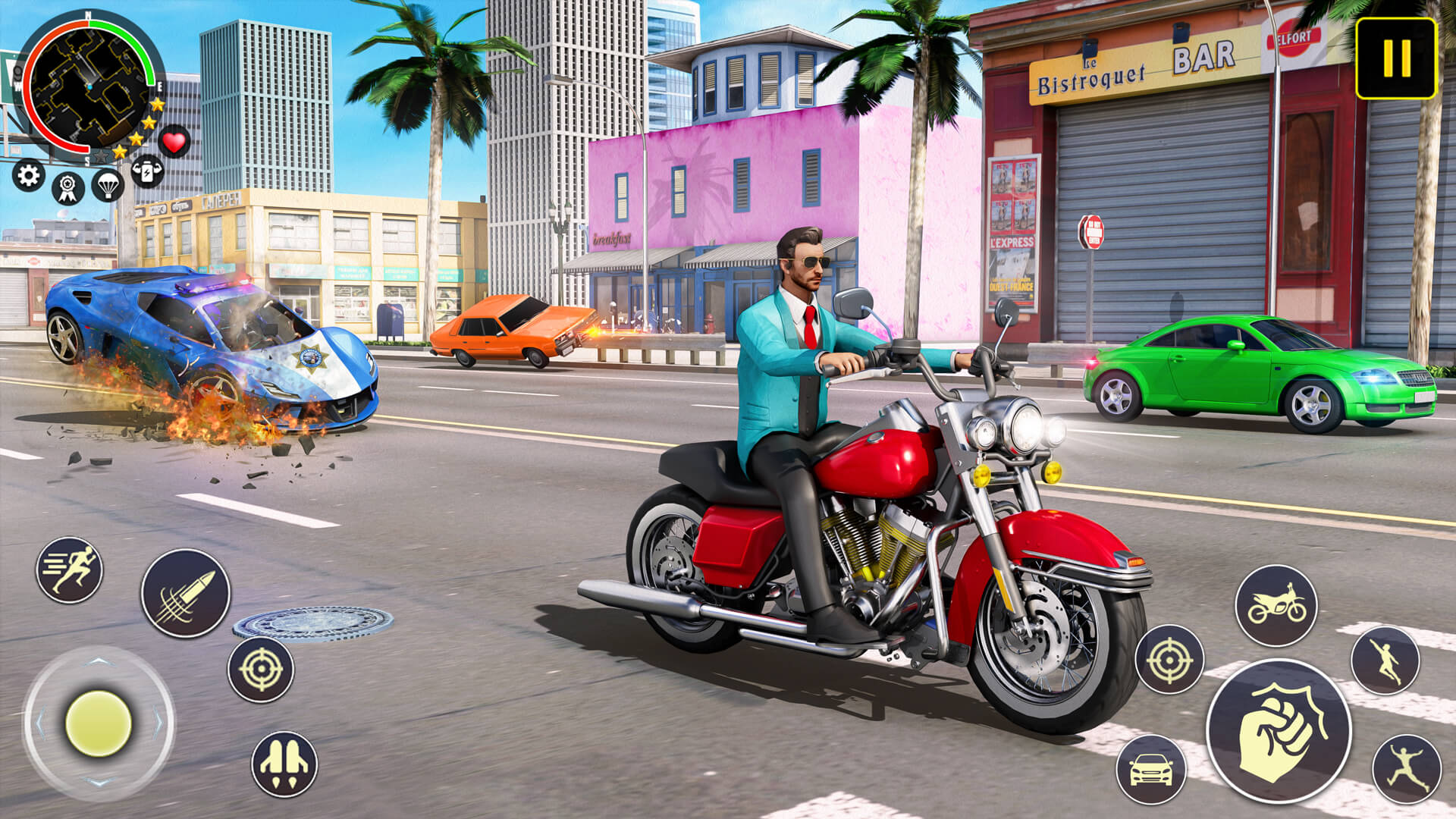 اسکرین شات 8 بازی Vice Gangstar Mafia Crime Game