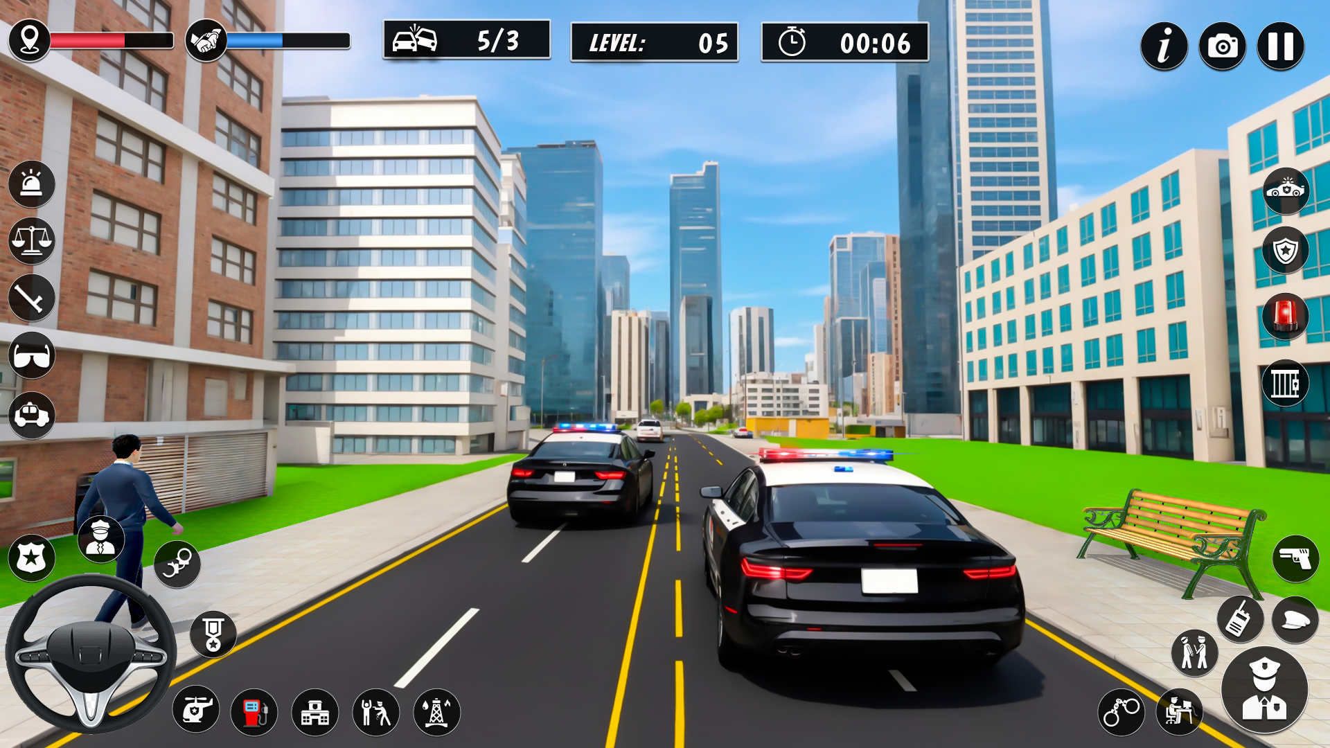 اسکرین شات 7 بازی Police Car Games Cop Simulator