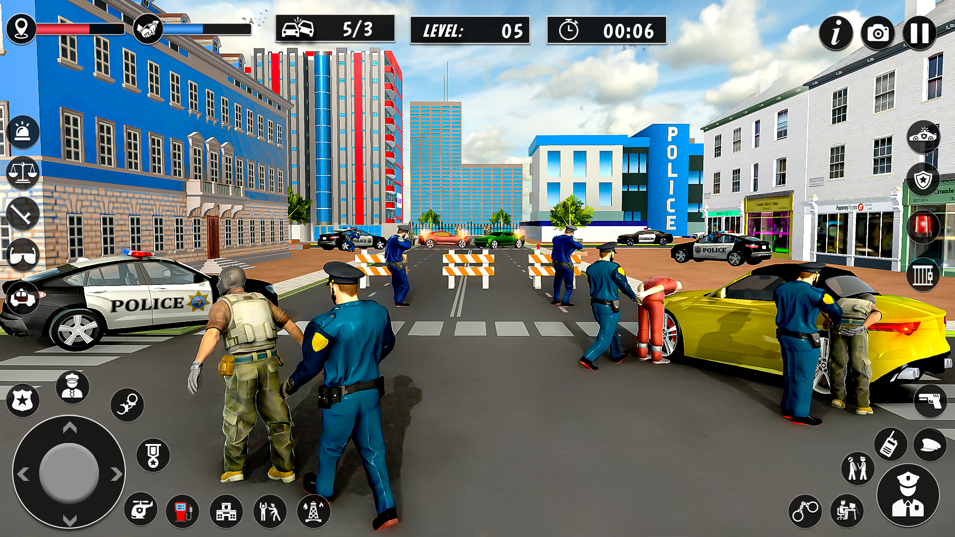 اسکرین شات 3 بازی Police Games Cop Simulator 3D