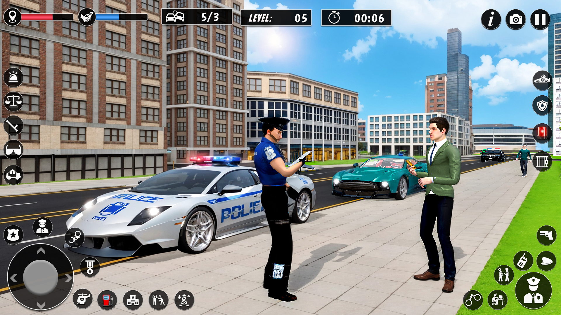 اسکرین شات 1 بازی Police Car Games Cop Simulator