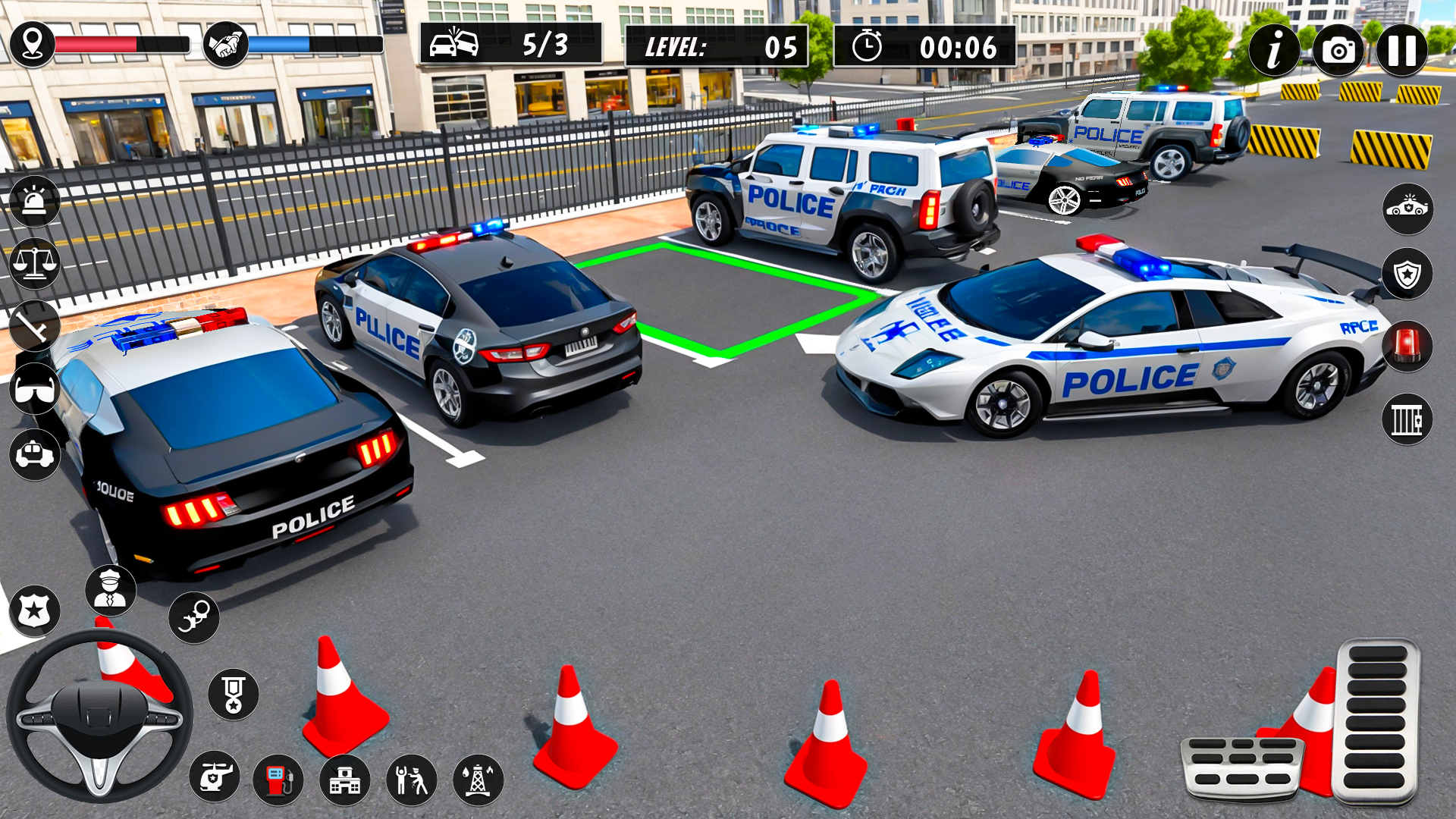 اسکرین شات 2 بازی Police Car Games Cop Simulator