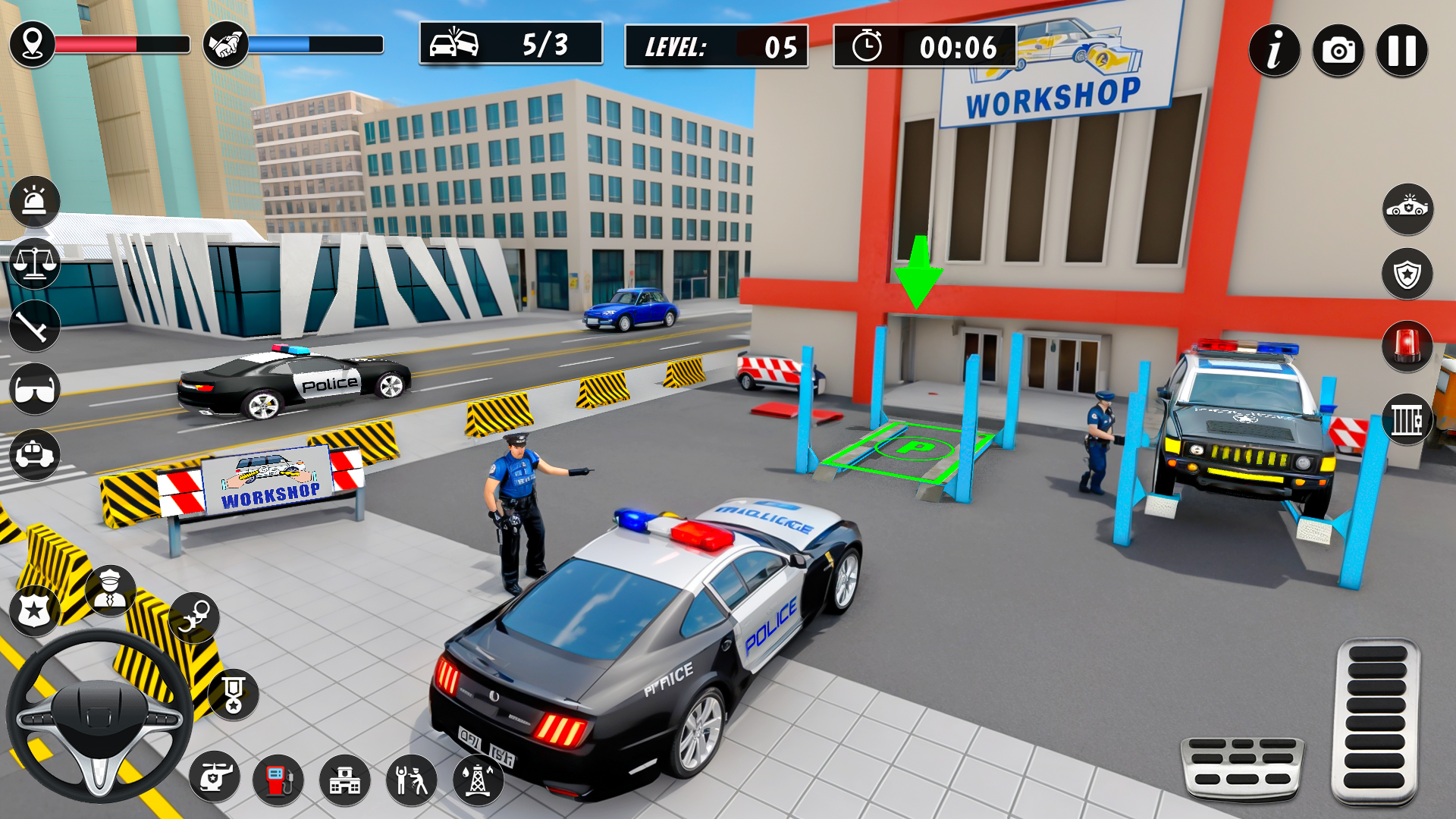 اسکرین شات 5 بازی Police Car Games Cop Simulator
