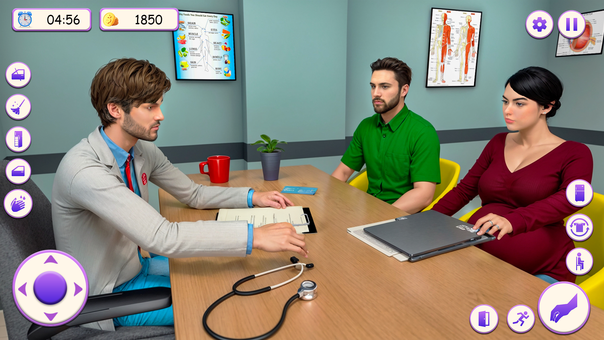 اسکرین شات 3 بازی Pregnant Mom Game: Family life