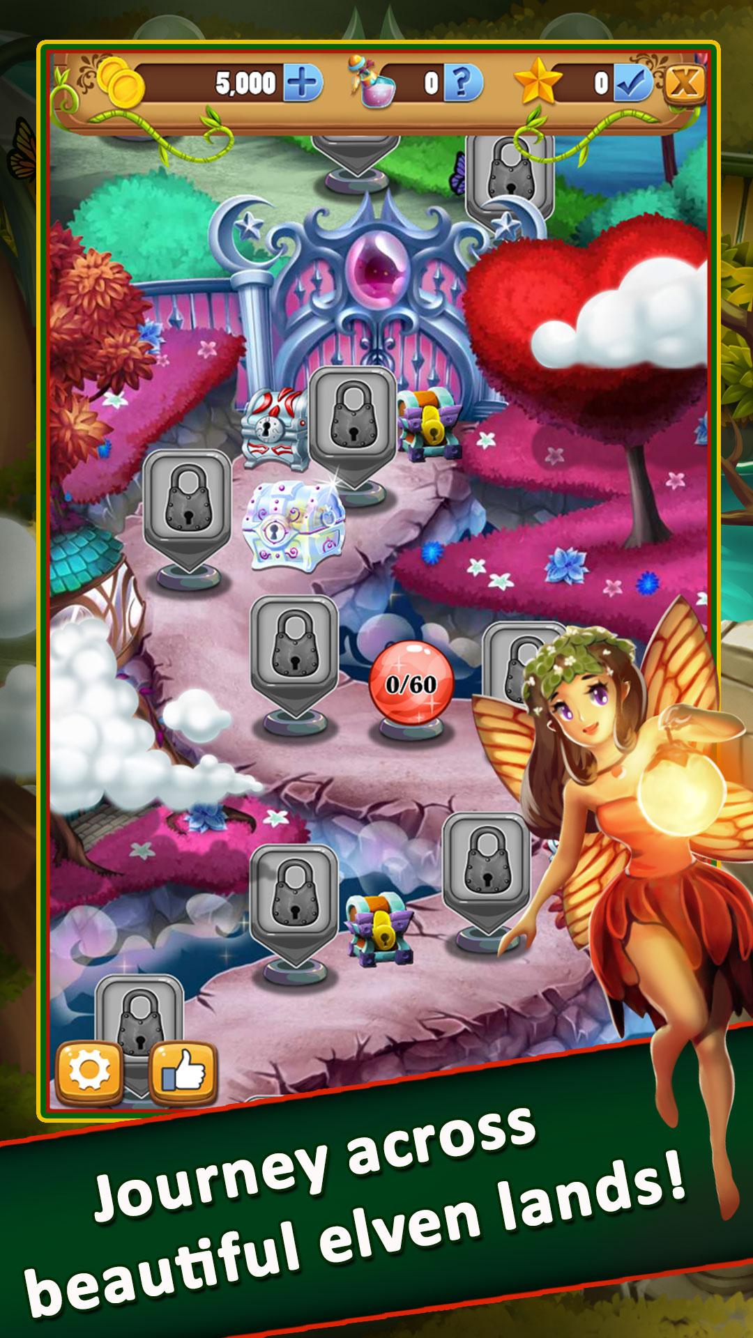 اسکرین شات 3 بازی Bubble Pop - Elven Quest