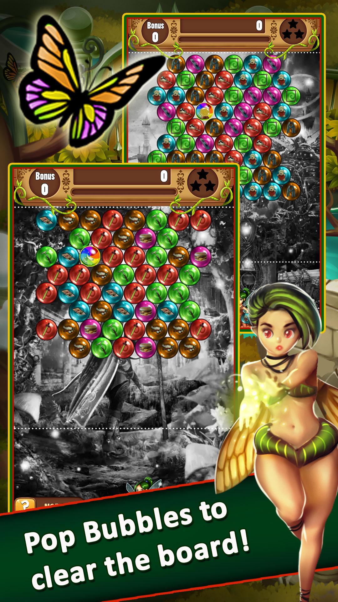 اسکرین شات 2 بازی Bubble Pop - Elven Quest