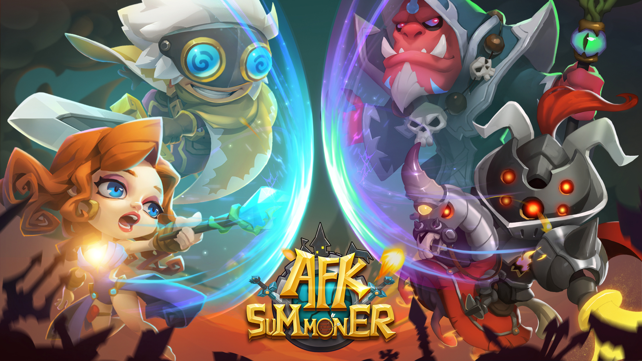 اسکرین شات 1 بازی AFK Summoner：3d IDLE Adventure