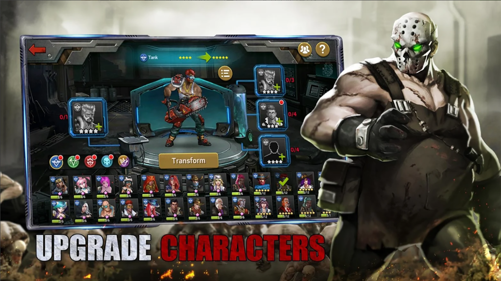 اسکرین شات 4 بازی Zombie Strike：last war AFK RPG