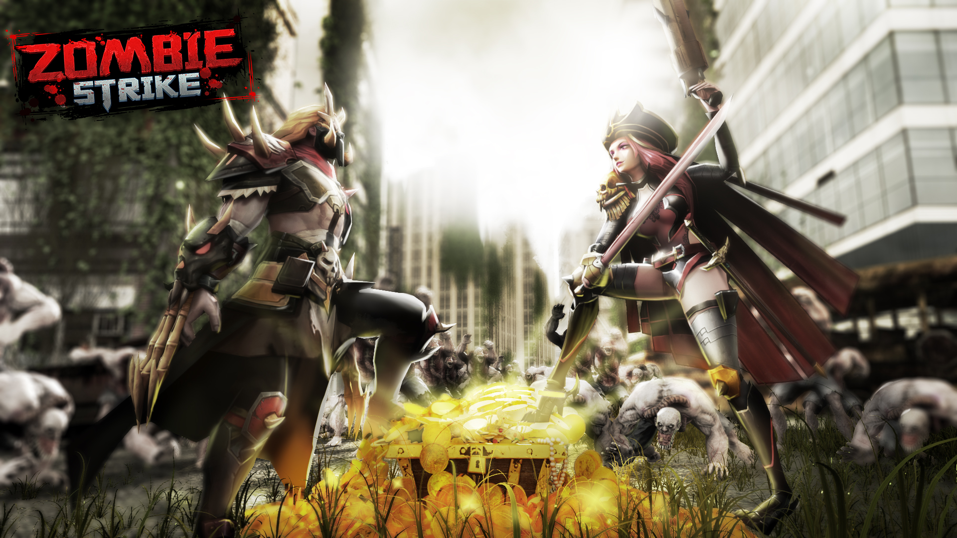 اسکرین شات 3 بازی Zombie Strike：last war AFK RPG