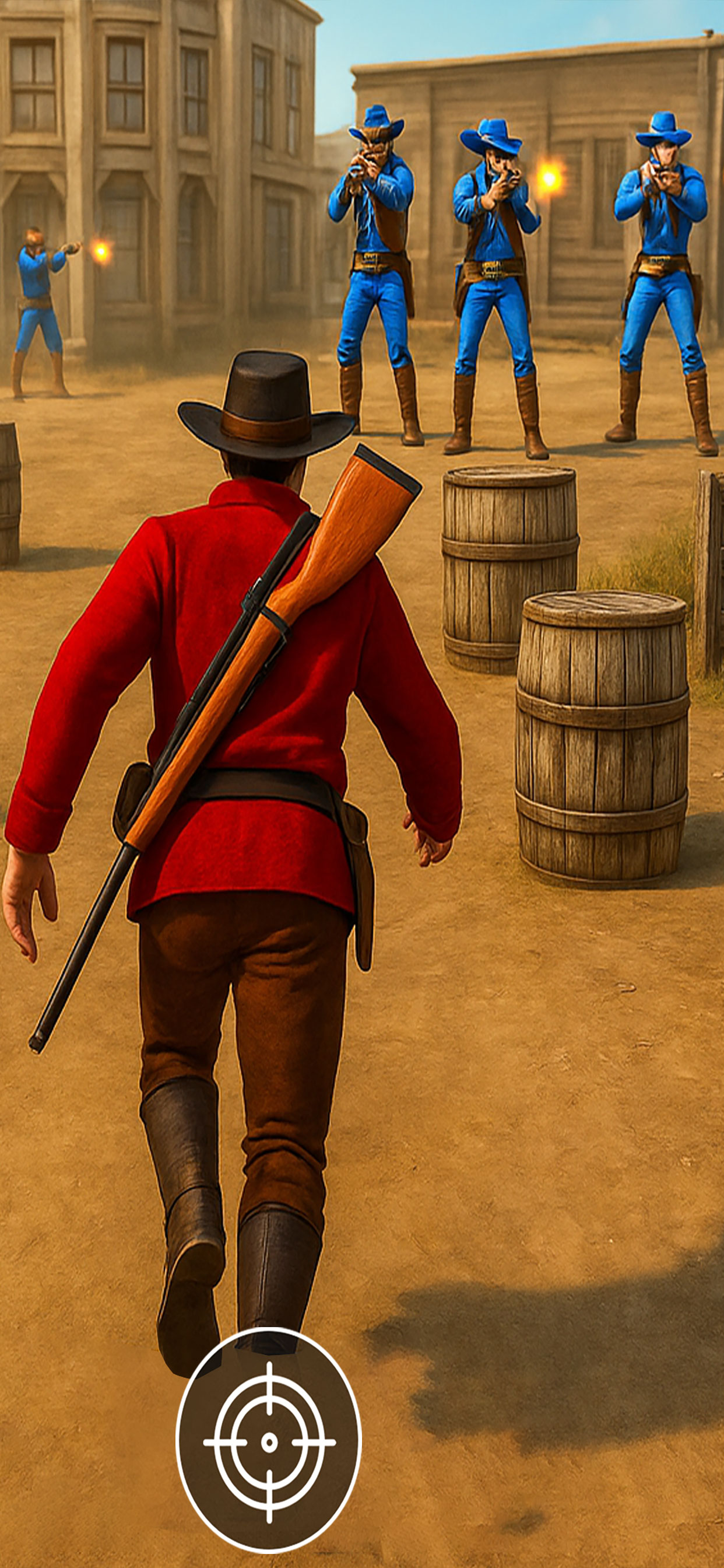 اسکرین شات 4 بازی Cowboy Hunt Shooter