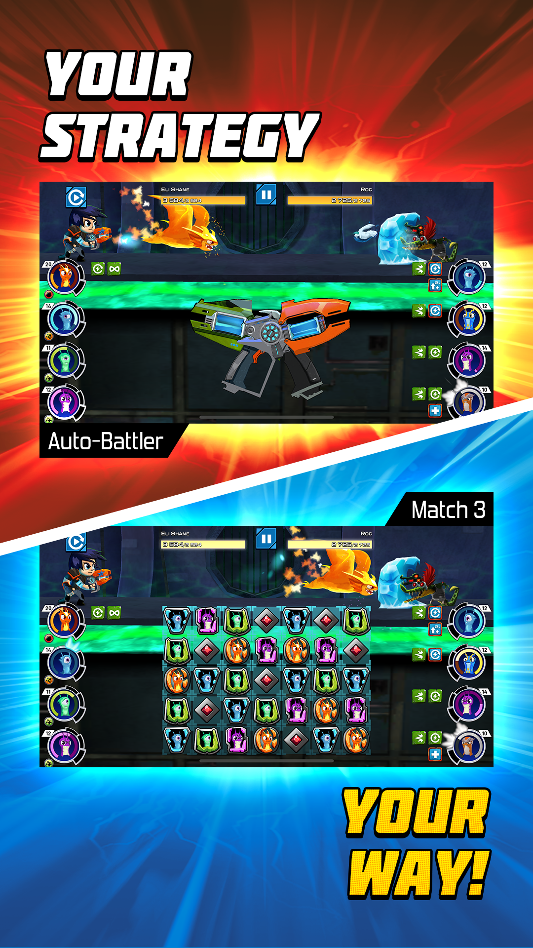 اسکرین شات 2 بازی Slugterra: Slug it Out 2