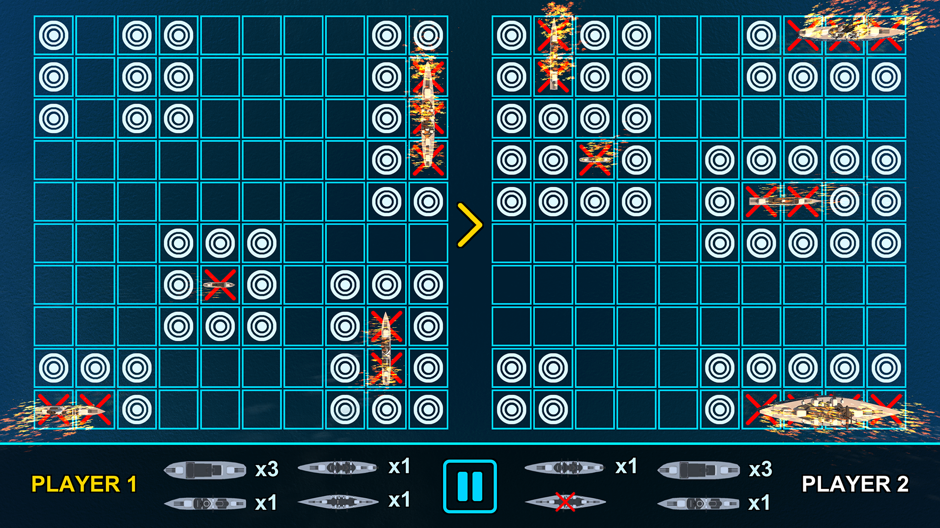اسکرین شات 2 بازی Sea Battle: Battleship