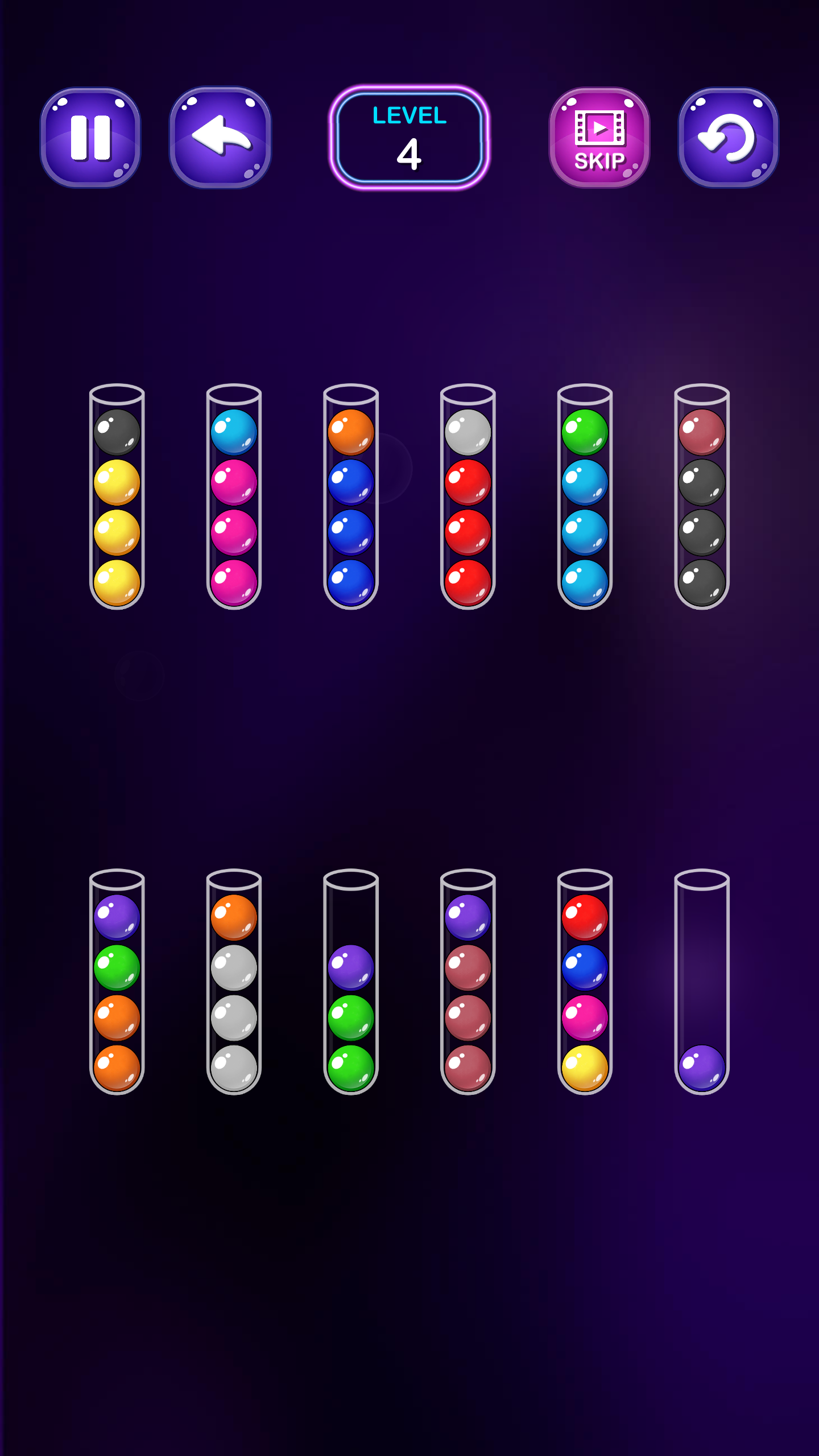 اسکرین شات 6 بازی Ball Sort - Color Puzzle Game