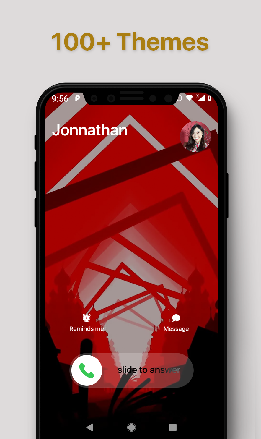 اسکرین شات 7 برنامه Call screen themes iOS 16