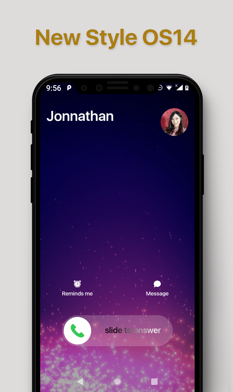 اسکرین شات 1 برنامه Call screen themes iOS 16
