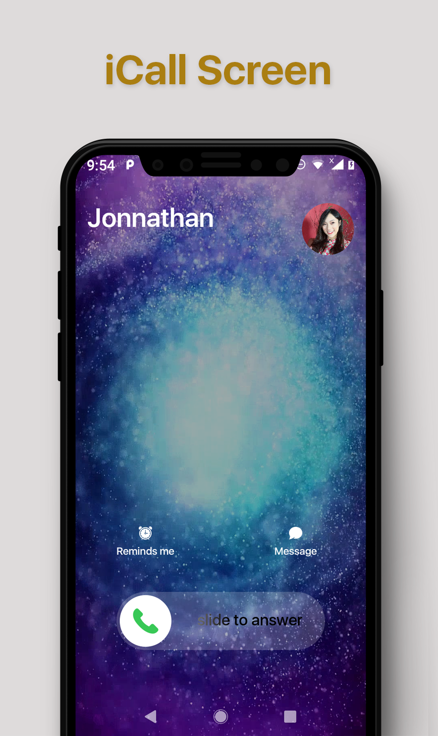 اسکرین شات 8 برنامه Call screen themes iOS 16