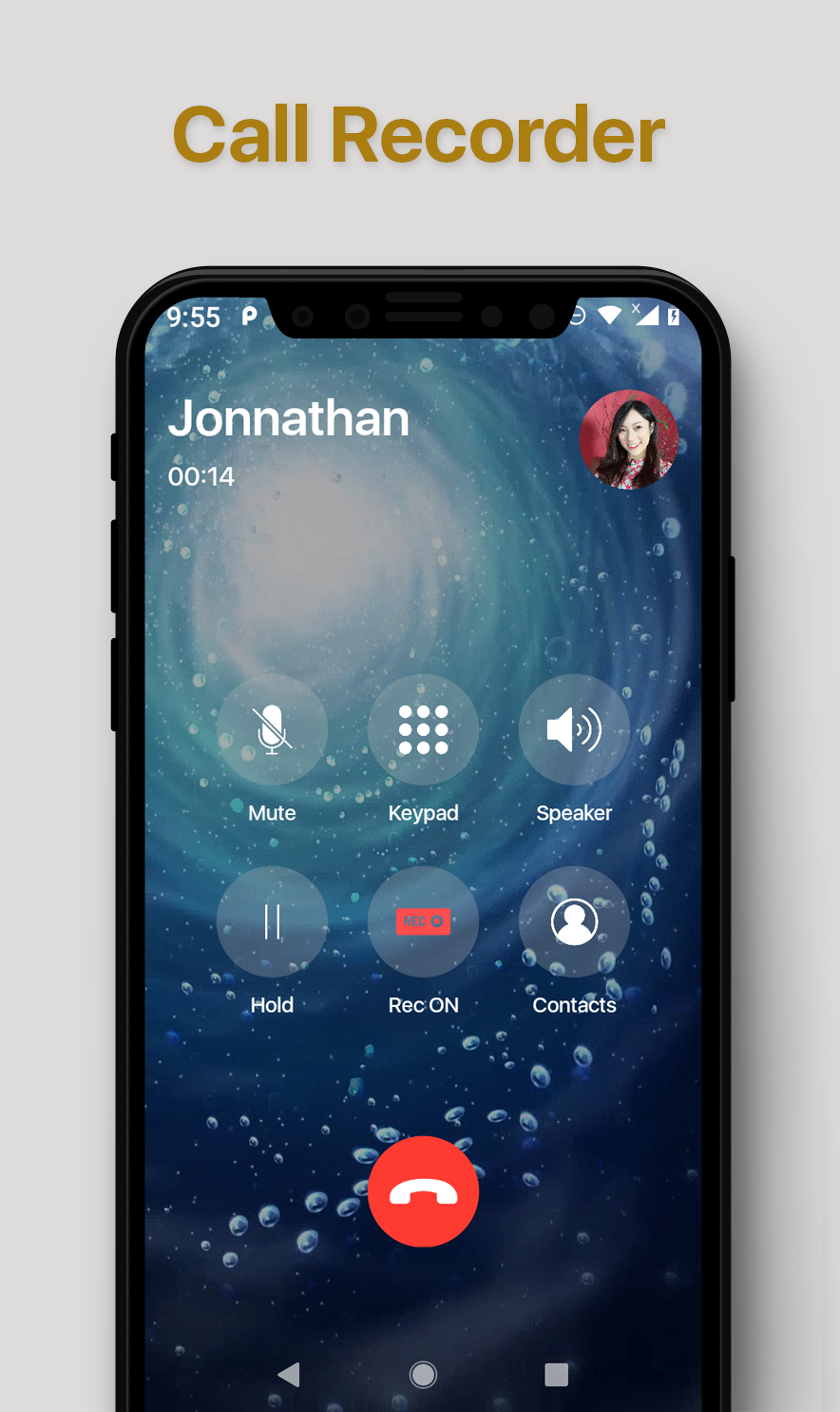 اسکرین شات 3 برنامه Call screen themes iOS 16