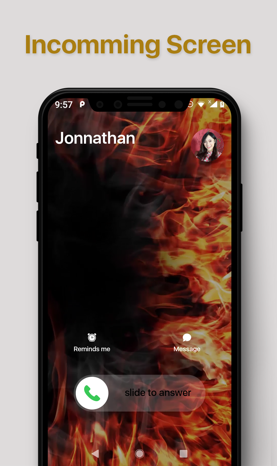 اسکرین شات 2 برنامه Call screen themes iOS 16