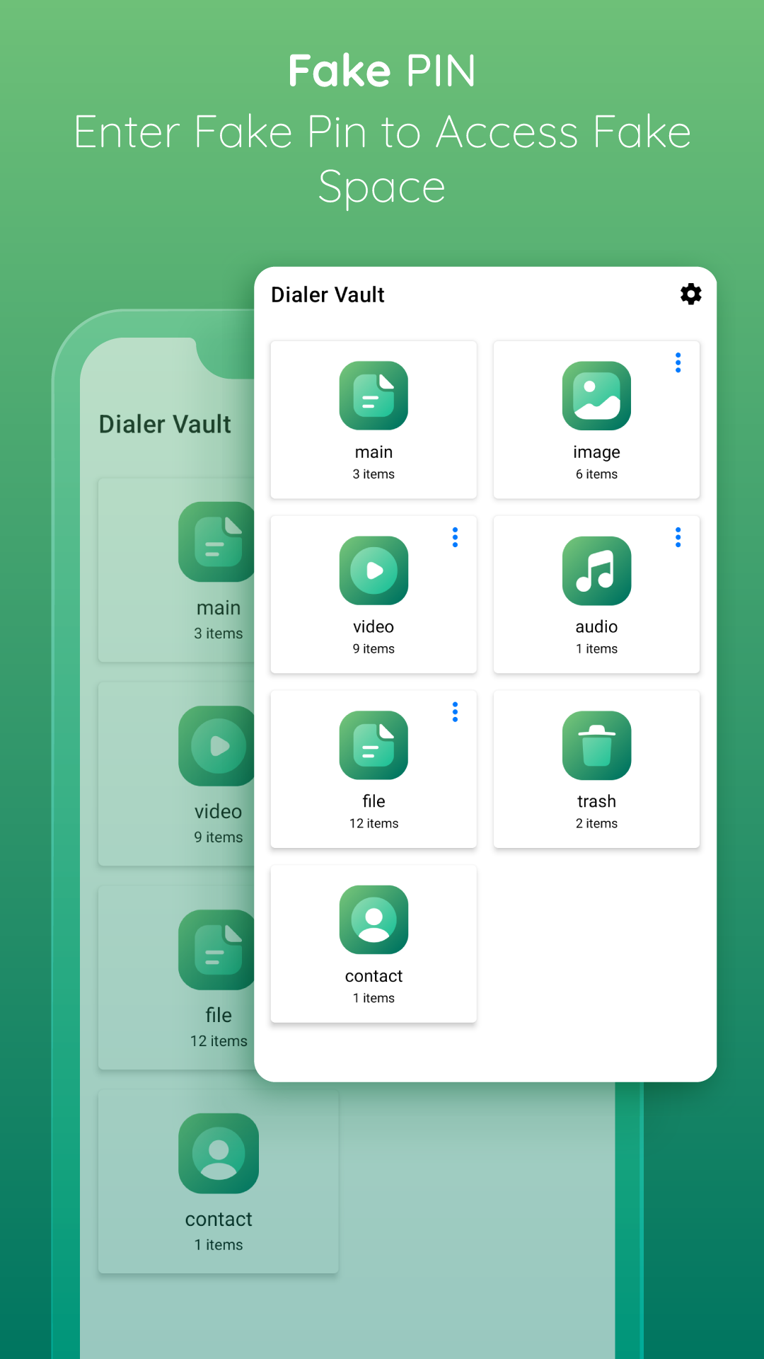 اسکرین شات 7 برنامه Dialer Vault Hide Photo Video