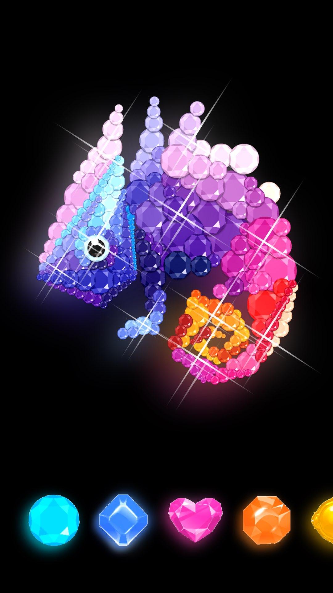 اسکرین شات 3 برنامه Diamond art: Dazzle coloring