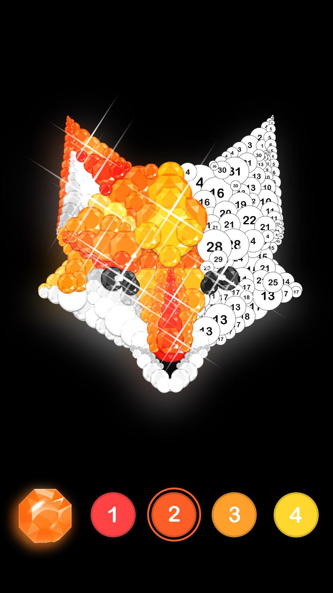 اسکرین شات 4 برنامه Diamond art: Dazzle coloring